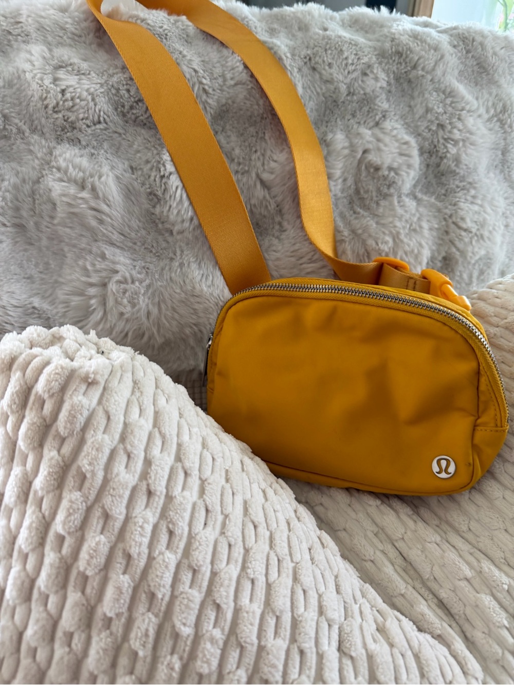 lululemon athletica Small Crossbody Bag in Mustard/Golden Yellow
